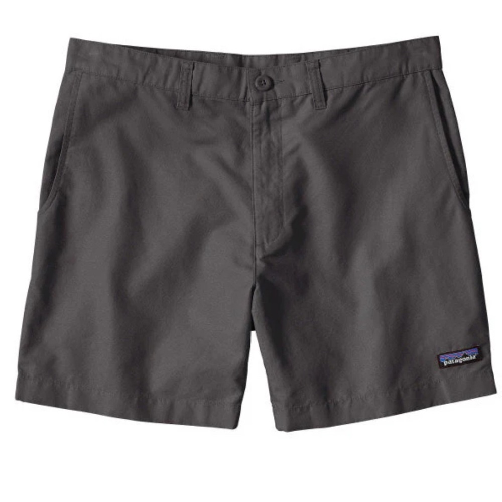 Patagonia Men's Dark Gray Flat Front Shorts Size 30